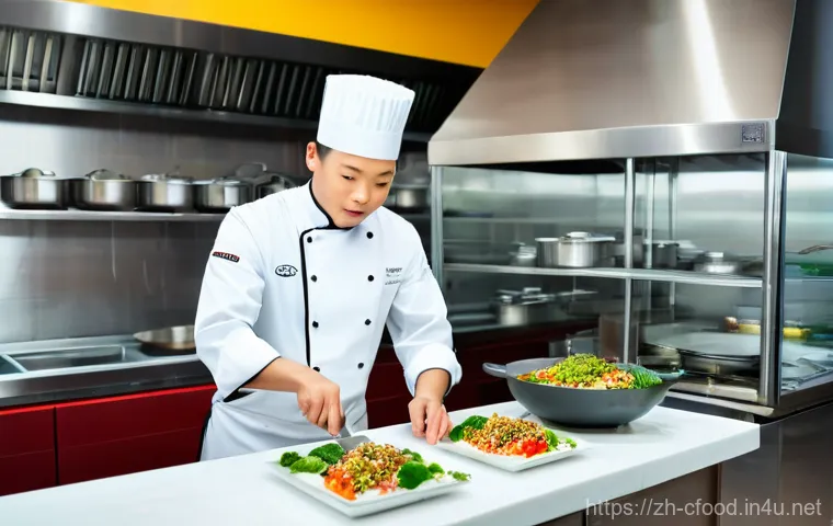 중식 요리 창업 사례 - **Prompt 1: "Cultural Fusion Dining Experience"**
    A vibrant, inviting interior of a modern Chine...